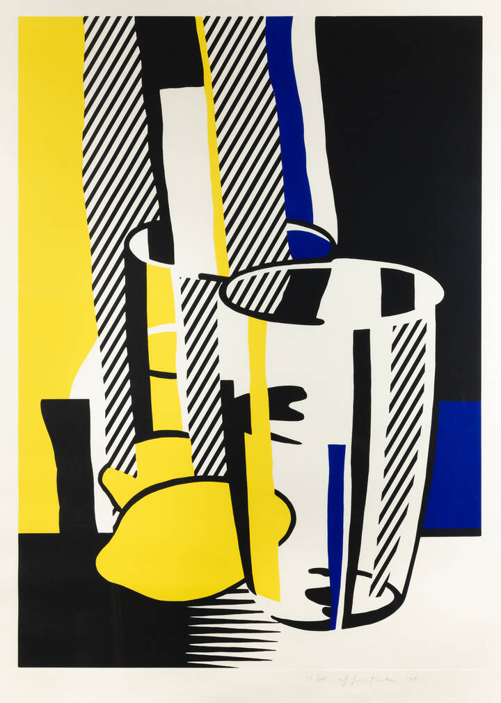 ROY LICHTENSTEIN - 'Before the mirror' 1975