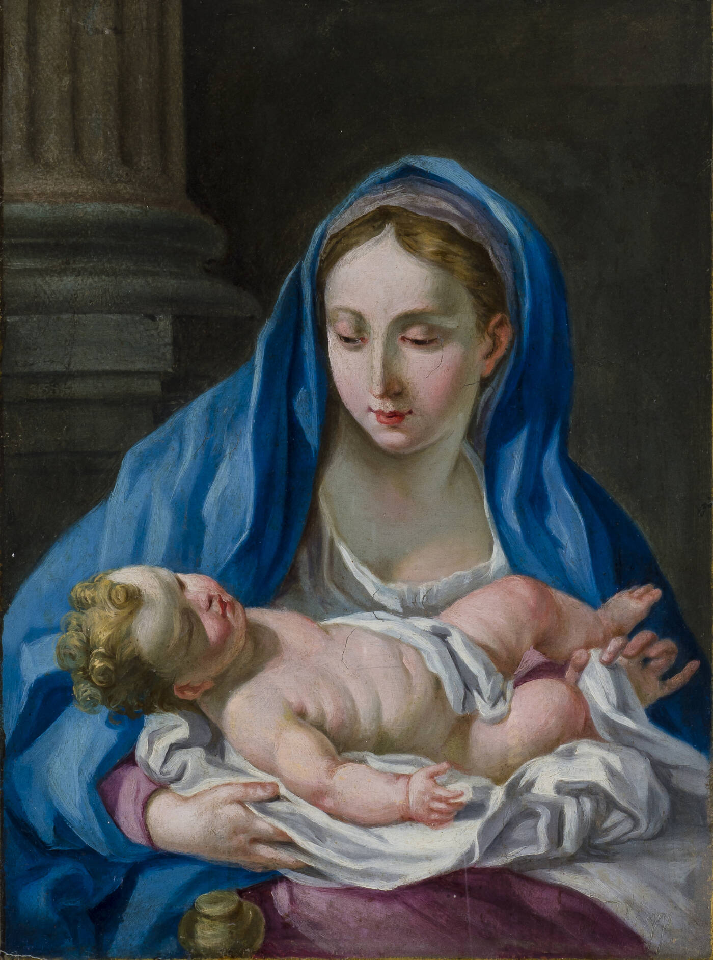 PITTORE ANONIMO - 'Madonna con Bambino'