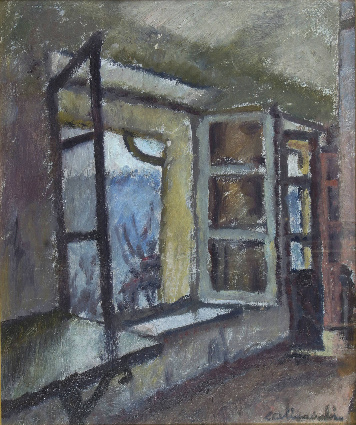 ENRICO ALIMANDI - 'Interno' anni '930