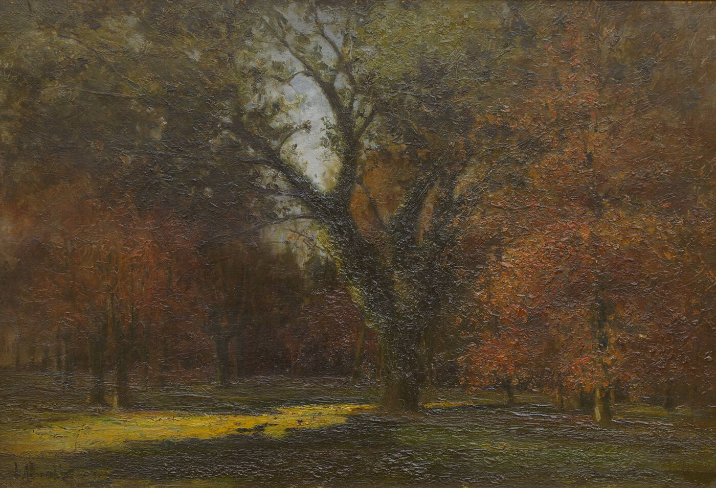 LUIGI ARBARELLO - 'Sottobosco' 1901