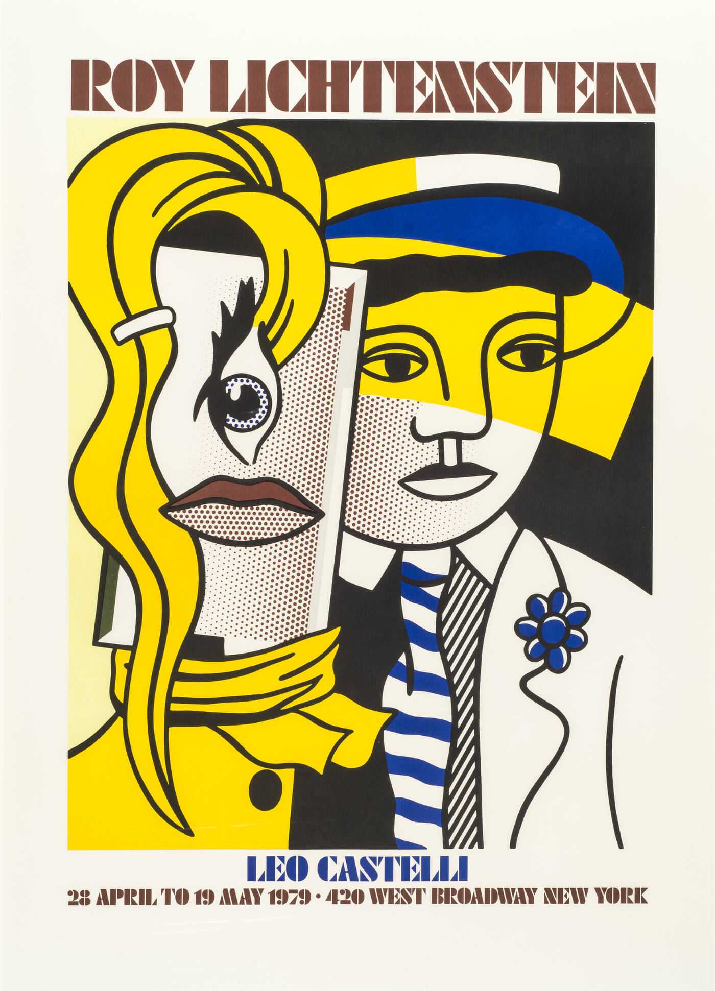 ROY LICHTENSTEIN - 'Locandina'