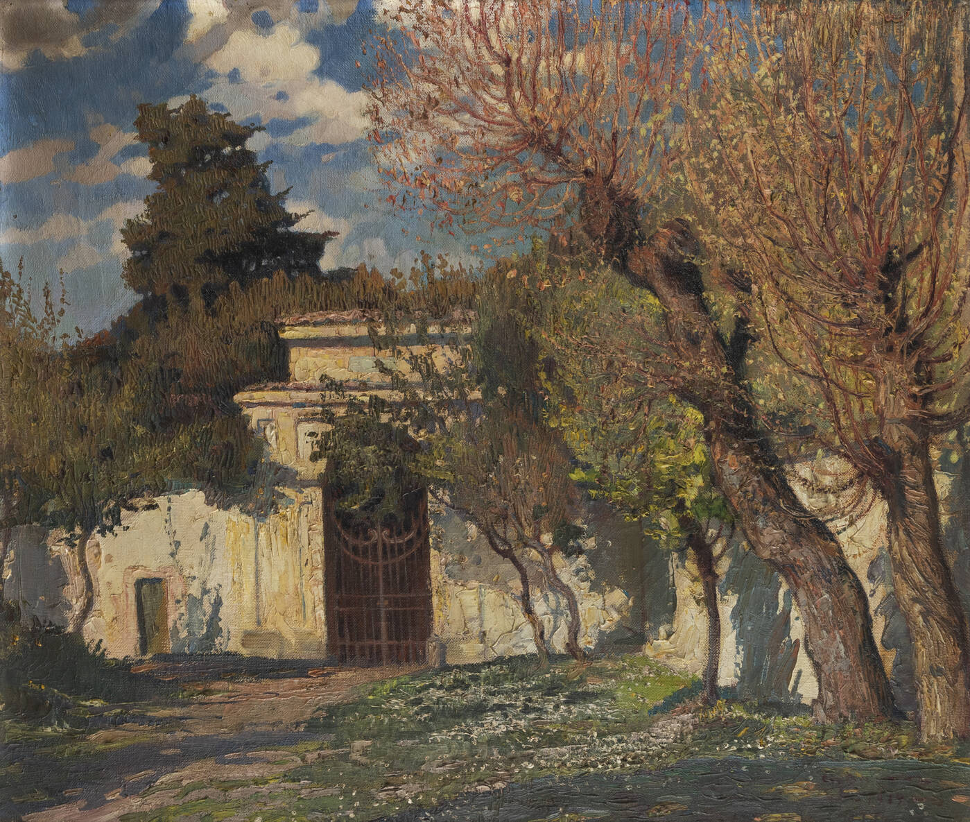 GIULIO BOETTO - 'Paesaggio' 1919